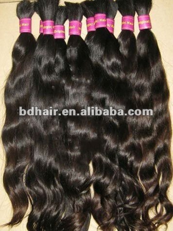 raw human hair bulk Best seller cheap 100% human hair bulk