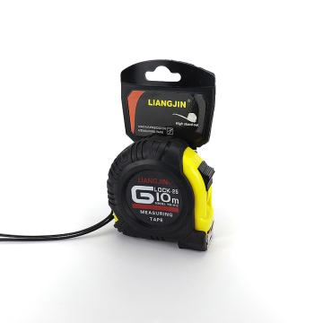 yellow leather tape measure