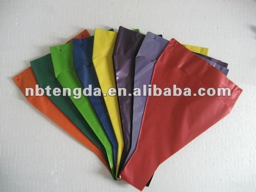 cpp Micro punched plastic Flower Sleeve bag