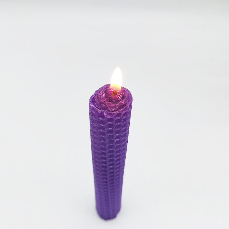 Лісціны свечкі пчалінага воскура Diy Rolling Candle для Hanukkah