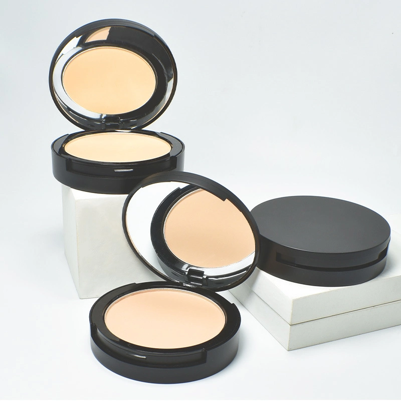 Make Up Hightlighter Cosmetics Custom Custom Face Powder Powder étanche étiquette privée poudre pressée