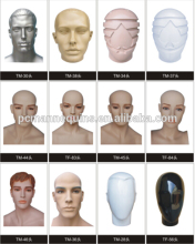 Fashion head model realistic mannequin head