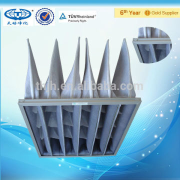 Medium Activated carbon pocket air filter