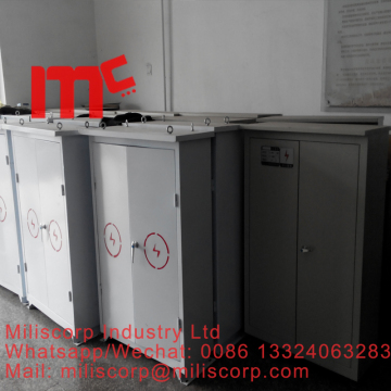 Tower crane electricity box