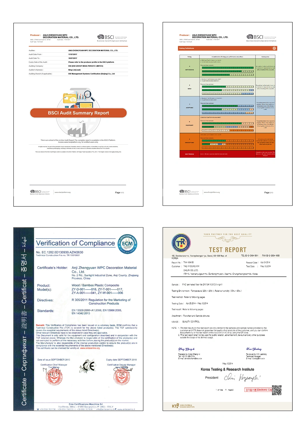 UV Resistant Waterproof WPC Exterior Cladding Composite Exterior Cladding