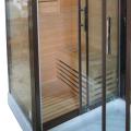 Shower room steam sauna shower combination