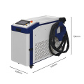 Compact Water Cooling Handheld Pulsed Laser Cleaner