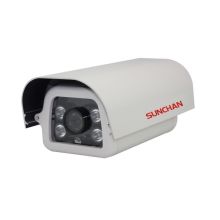 Waterproof Ip Network Security Cameras , 8mm Lens Ir Range 100m