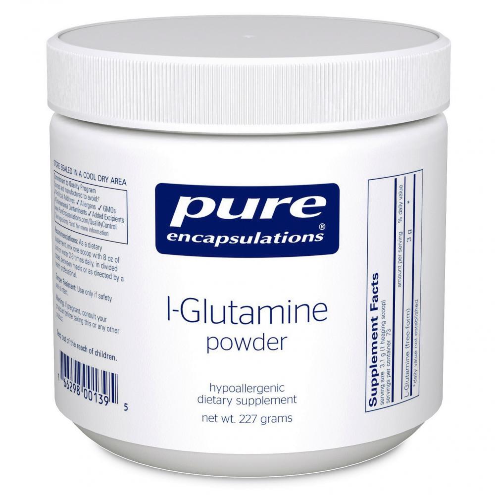 L-glutamine vs acide L-glutamique