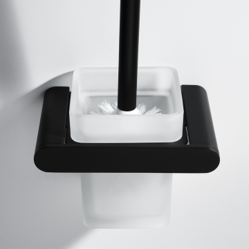 HIDEEP Bathroom Full Copper Toilet Brush Holder