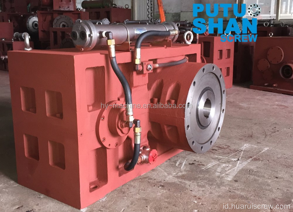 ZLYJ146 Gearbox untuk ekstruder plastik sekrup tunggal