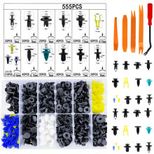 Wholesale Plastic Rivets & Fasteners Kit - 555pcs Plastic Push Pin Clips for Fender & Bumper
