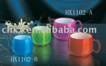 big double-wal plasticl coffee cup