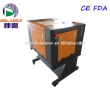 Nonmetal Co2 laser engraving name plate printing machine