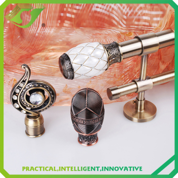 Aluminium adjustable metal curtain rod