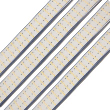 6-Row Switchback Wheel Light Strip - Amber White Sequential LED for Vehicles