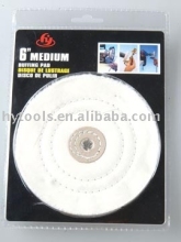 6" Medium buffing pads
