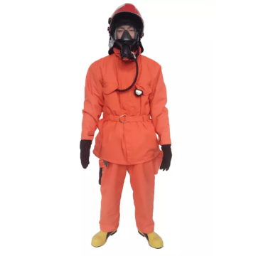 Marine fireman protective suit