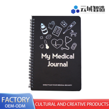 Professional Medical Record Book with Coil Cover