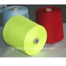 dope dyed blended polyester cotton spun yarn