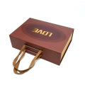 Magnetic Lid Closure Gift Cardboard Box with Handle