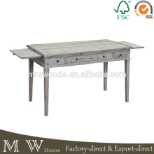 reclaimed wood vintage writing desk, vintage writing desk with drawers, vintage writing desk