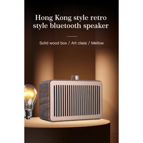 Haut-parleur Vintage Bluetooth de Bluetooth de Bluetooth de la plus compétitive