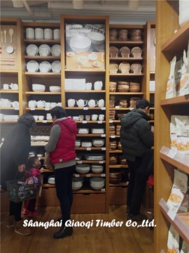 High quality modern appearance kitchen displaying cabinet