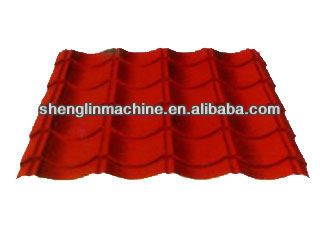 Metal Glazed Roof Tile Roll Forming Equipment