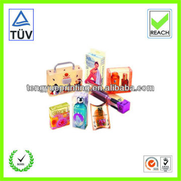 cosmetic makeup packaging/cosmetic package small clear/cosmetic box pvc