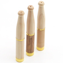 Manufacturers sell high quality double recyclable filter white wood cigarette holders