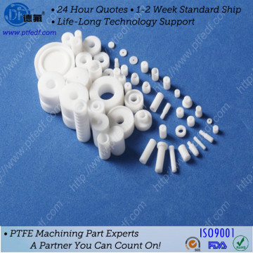 Different type of cnc manchined ptfe insulator