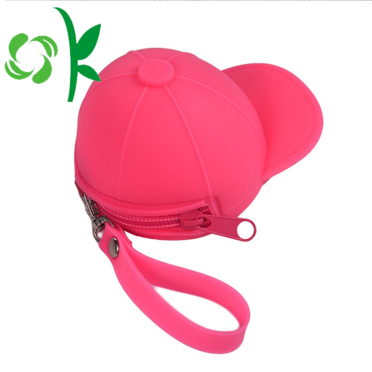 Hat Shaped Silicone Coin Purse