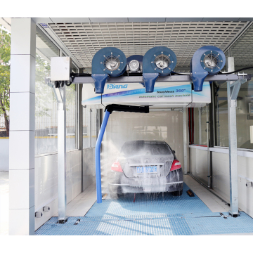 Automated 360 Touchless Car Wash Machine with Single Arm