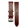 Saddle Leather Bark Grain Watch Strap