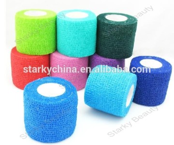 non-woven co-flex elasticated nail finger bandages