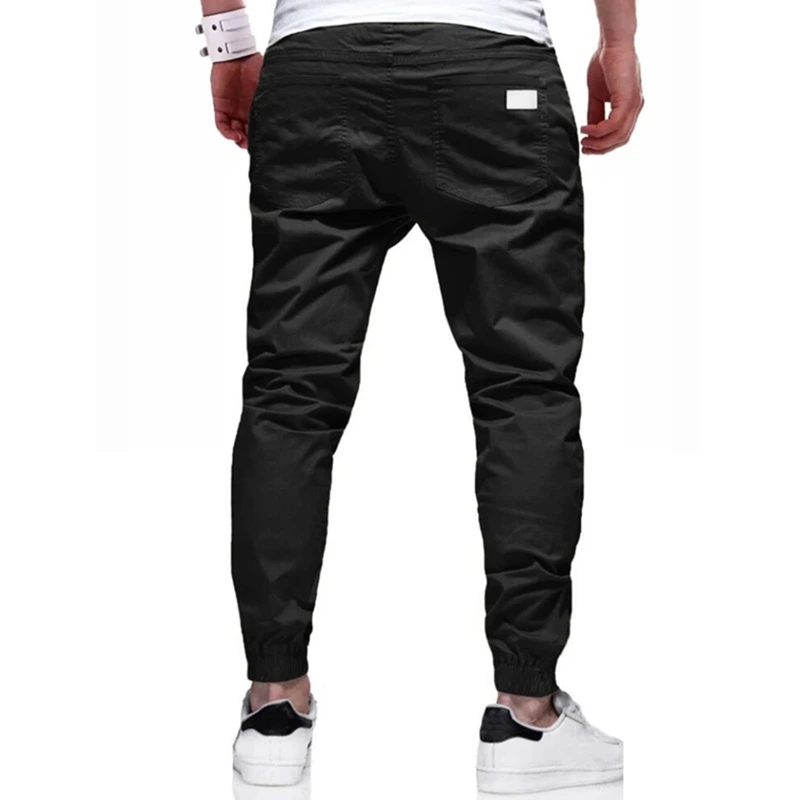 New Men Outdoor Hiking Winter Bland Plain Casual Sport Running Jogger Pant