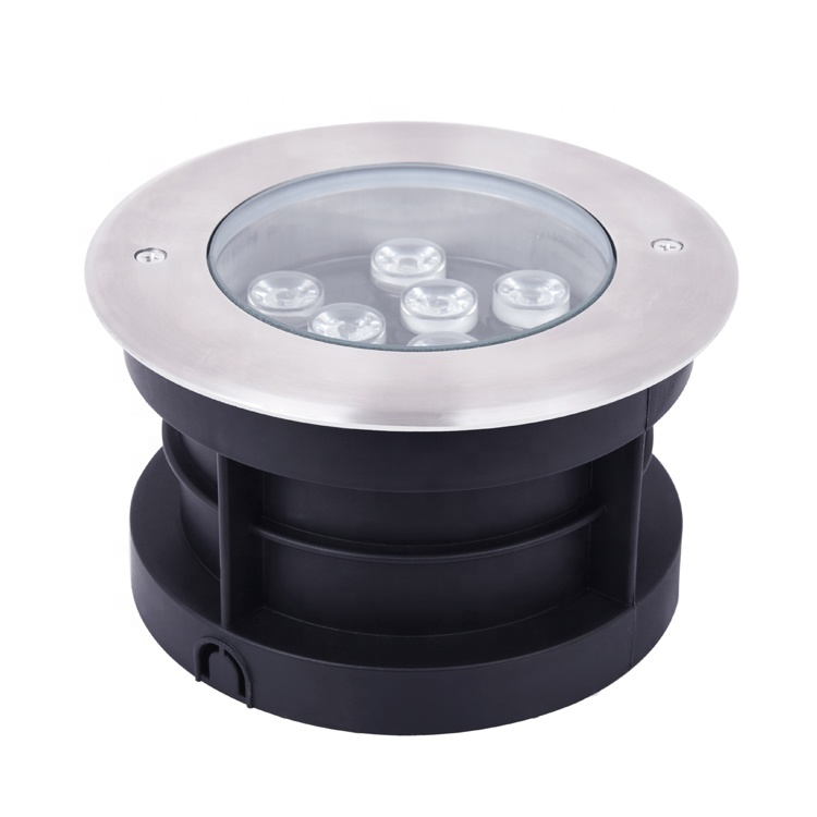 Luz subacuática LED 9W IP68 para exterior Acero inoxidable