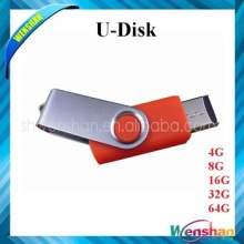 Swivel USB Flash Drive, Promotion USB flash Drive for gift