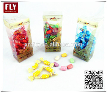 milk and fruits flavor soft candy butter toffee