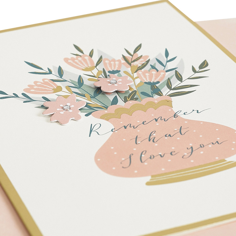 Elegant Flower Love Mother's Day Cards, Newest Designed Gift Handmade Greeting Cards