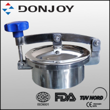 Tank Top Circular Manhole Cover Stainless Steel Without Pressure