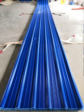 trapezoidal upvc resin roo tiles for farm house