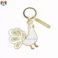 Craft Metal Logo Custom Alloy Cat Keychain