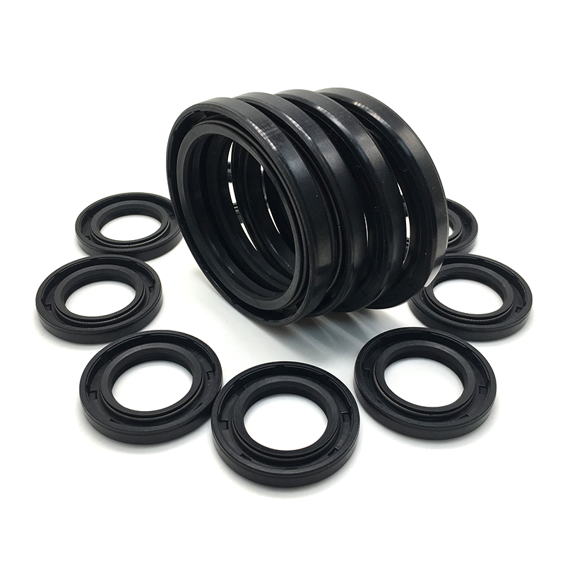 High Pressure TA Type Oilseal Metal Case Double Lips With Spring NBR FKM Oil Seal TA