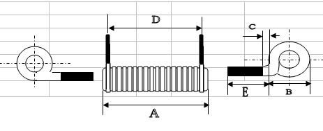 4uH Low loss magnetic filter inductor for automotive electronics