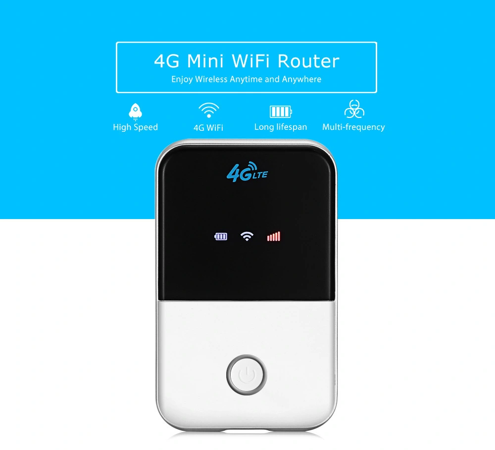 Popular 3G/ 4G Cat3 Wireless Router Car Mobile WiFi Hotspot Broadband with SIM Card Slot