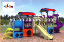 Best selling small outdoor plastic slide outside playground