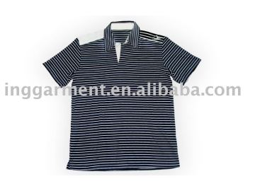 Striped Polo T-shirt