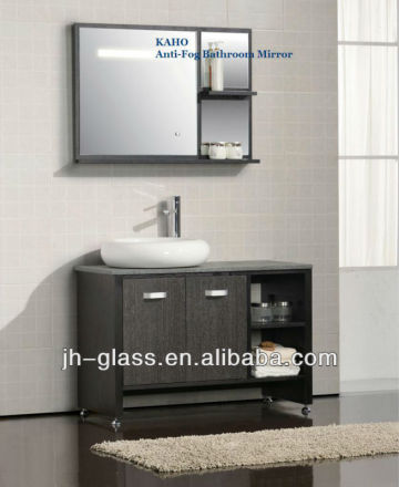 glass block walls in bathroom